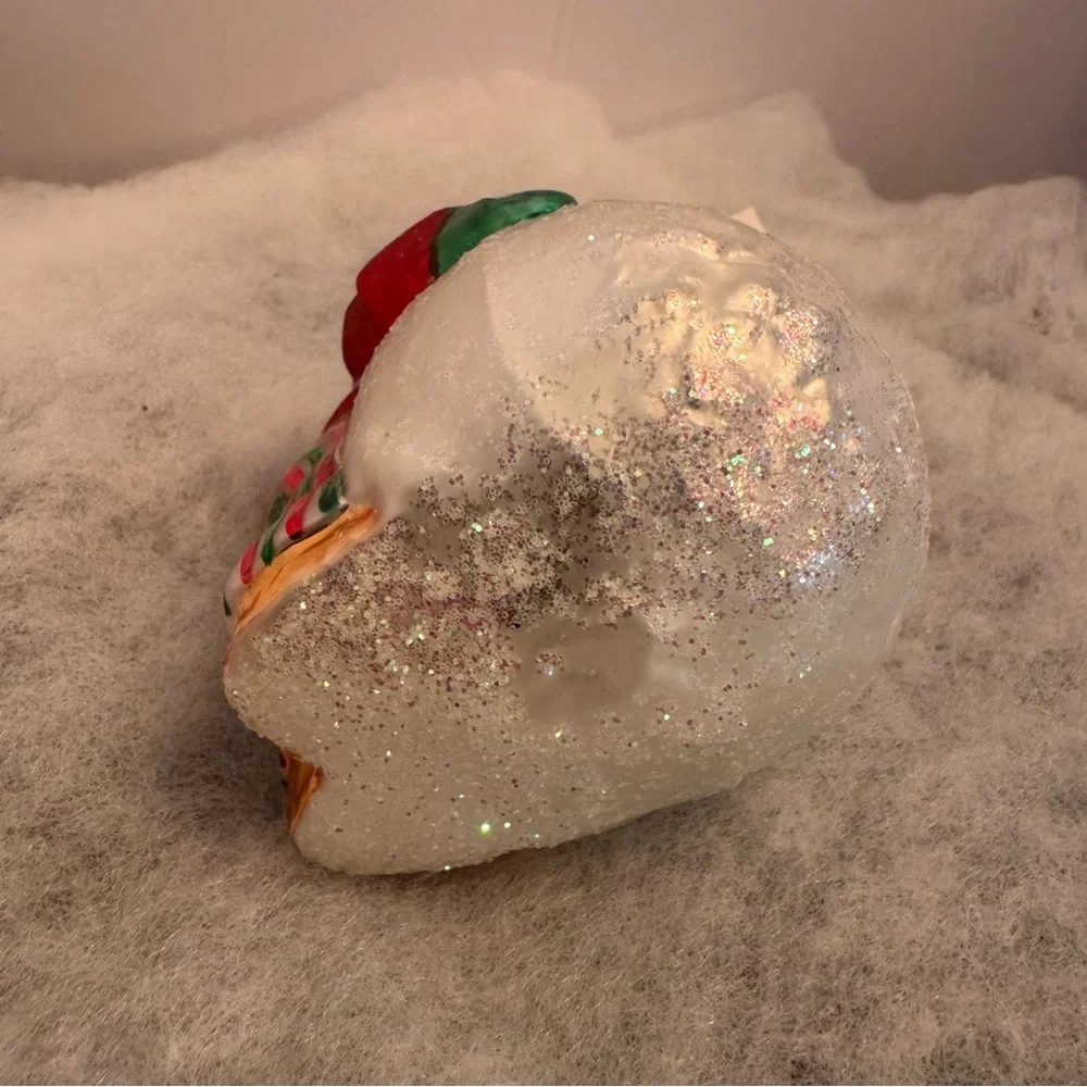 Christopher Radko Snowballin Kid‎ Red Shirt Christmas Ornament